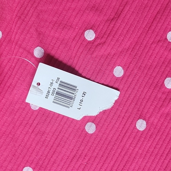 BNWT Old Navy Girls Large Pink Fitted Shirt - Picture 3 of 4